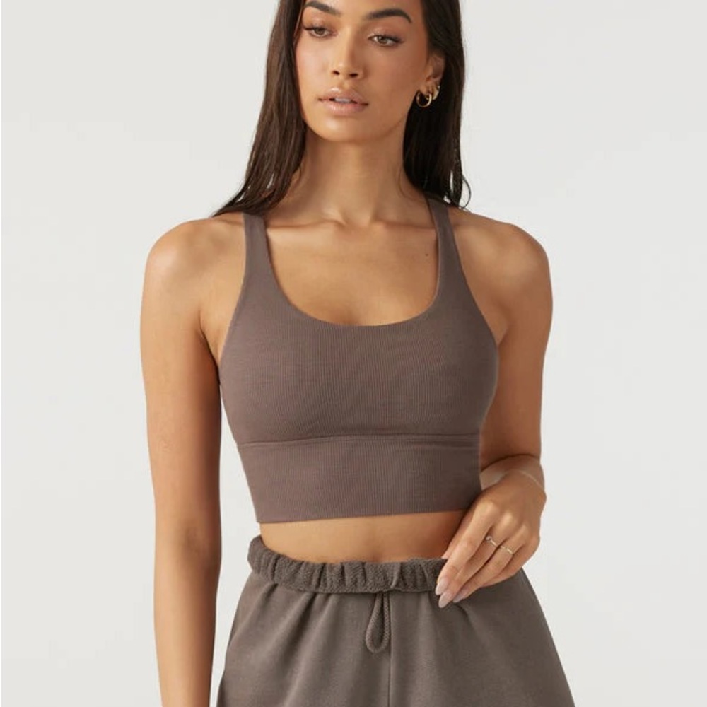 joah brown varsity tank S/M